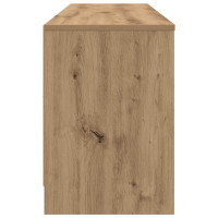Produktbild för Sängskåp 2 pcs Artisan-ek 66 x 33 x 48 cm Konstruerat trä