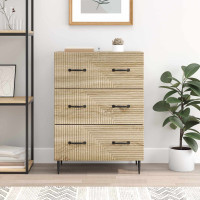 Produktbild för Lådans skåp Sonoma-ek 66 x 34,5 x 89,5 cm Konstruerat trä