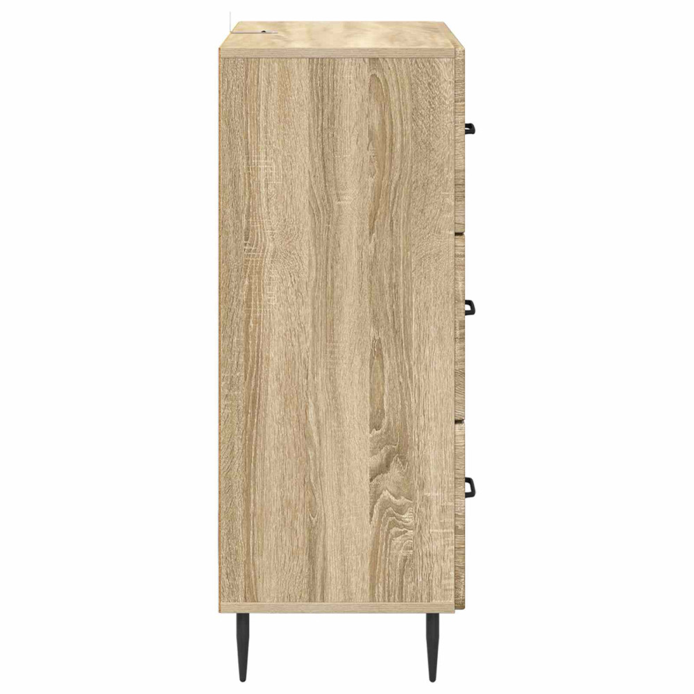 Produktbild för Lådans skåp Sonoma-ek 66 x 34,5 x 89,5 cm Konstruerat trä