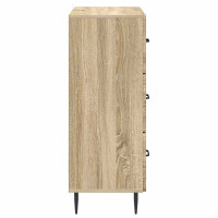 Produktbild för Lådans skåp Sonoma-ek 66 x 34,5 x 89,5 cm Konstruerat trä