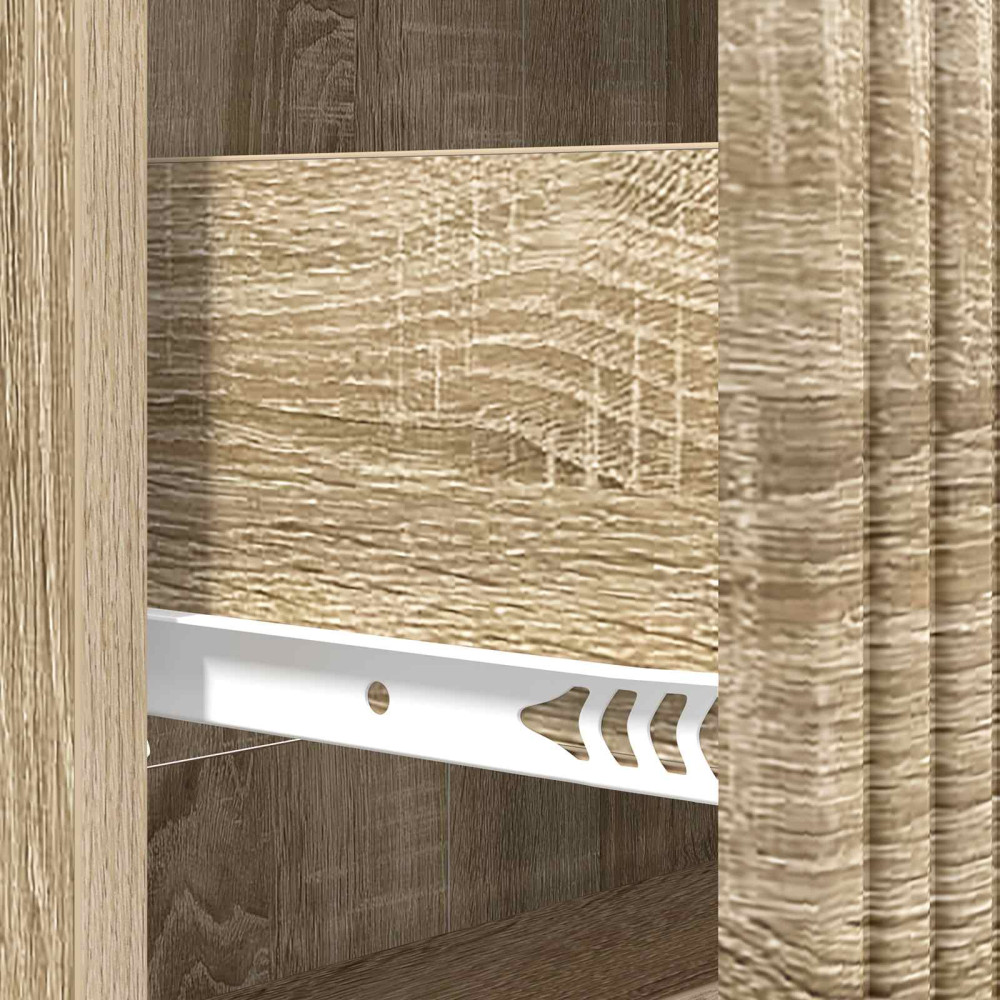 Produktbild för Lådans skåp Sonoma-ek 66 x 34,5 x 89,5 cm Konstruerat trä