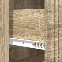 Produktbild för Lådans skåp Sonoma-ek 66 x 34,5 x 89,5 cm Konstruerat trä