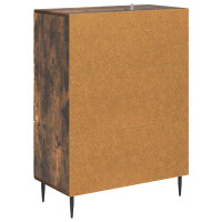 Produktbild för Lådans skåp Rökt ek 66 x 34,5 x 89,5 cm Konstruerat trä
