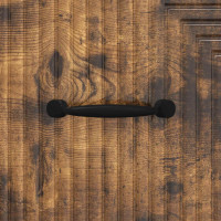 Produktbild för Lådans skåp Rökt ek 66 x 34,5 x 89,5 cm Konstruerat trä