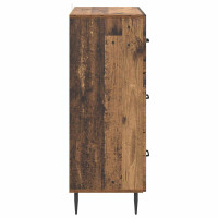 Produktbild för Lådans skåp Gammalt trä 66 x 34,5 x 89,5 cm Konstruerat trä