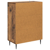 Produktbild för Lådans skåp Gammalt trä 66 x 34,5 x 89,5 cm Konstruerat trä