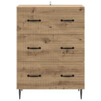 Produktbild för Lådans skåp Artisan-ek 66 x 34,5 x 89,5 cm Konstruerat trä