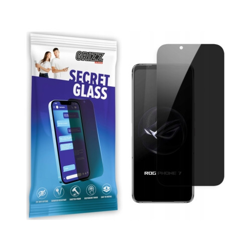 GrizzGlass GrizzGlass SecretGlass integritetsskärmsglas för Asus ROG Ph...