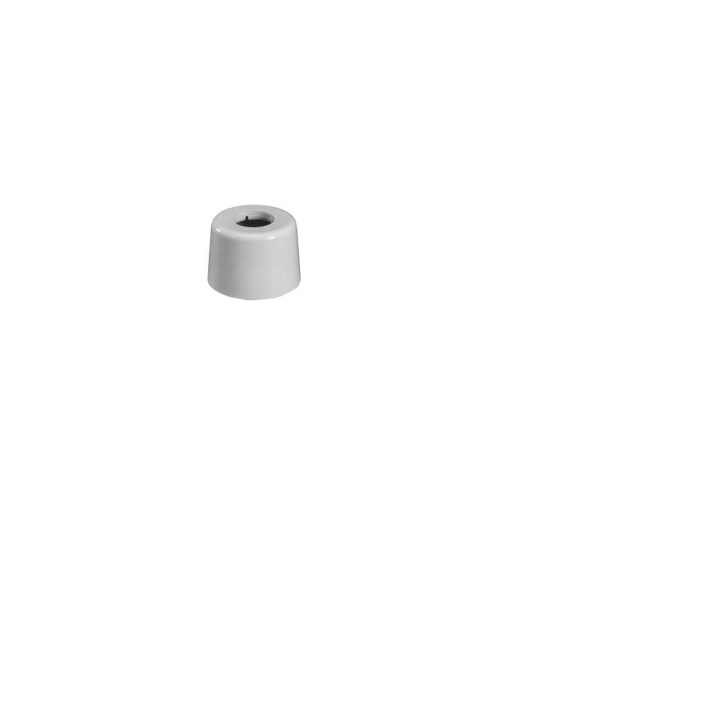 Produktbild för Purus vit plastplattset 32 mm med höjd 65 mm och bredd 95 mm