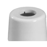 Produktbild för Purus vit plastplattset 32 mm med höjd 65 mm och bredd 95 mm
