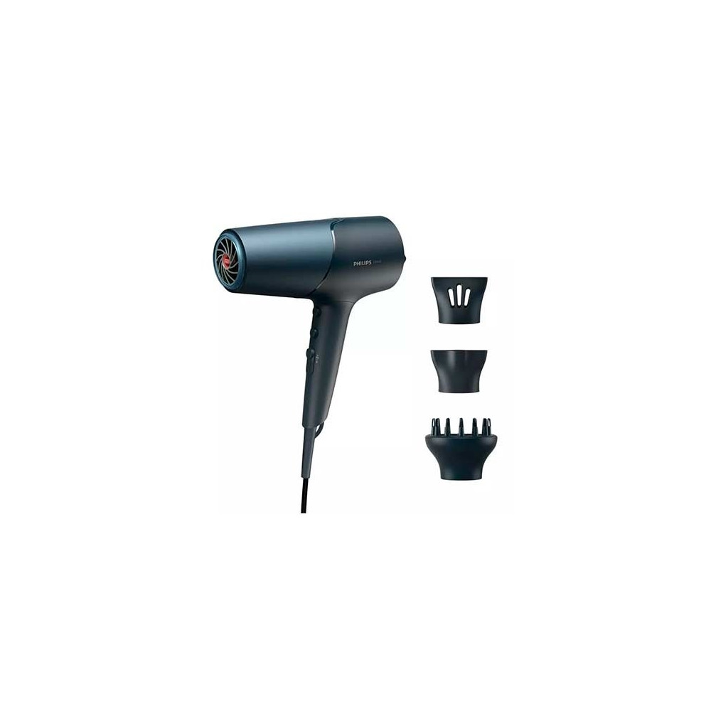 Produktbild för Philips 5000 Series BHD512 - hårtork - teal metallisk