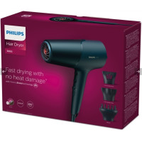 Produktbild för Philips 5000 Series BHD512 - hårtork - teal metallisk