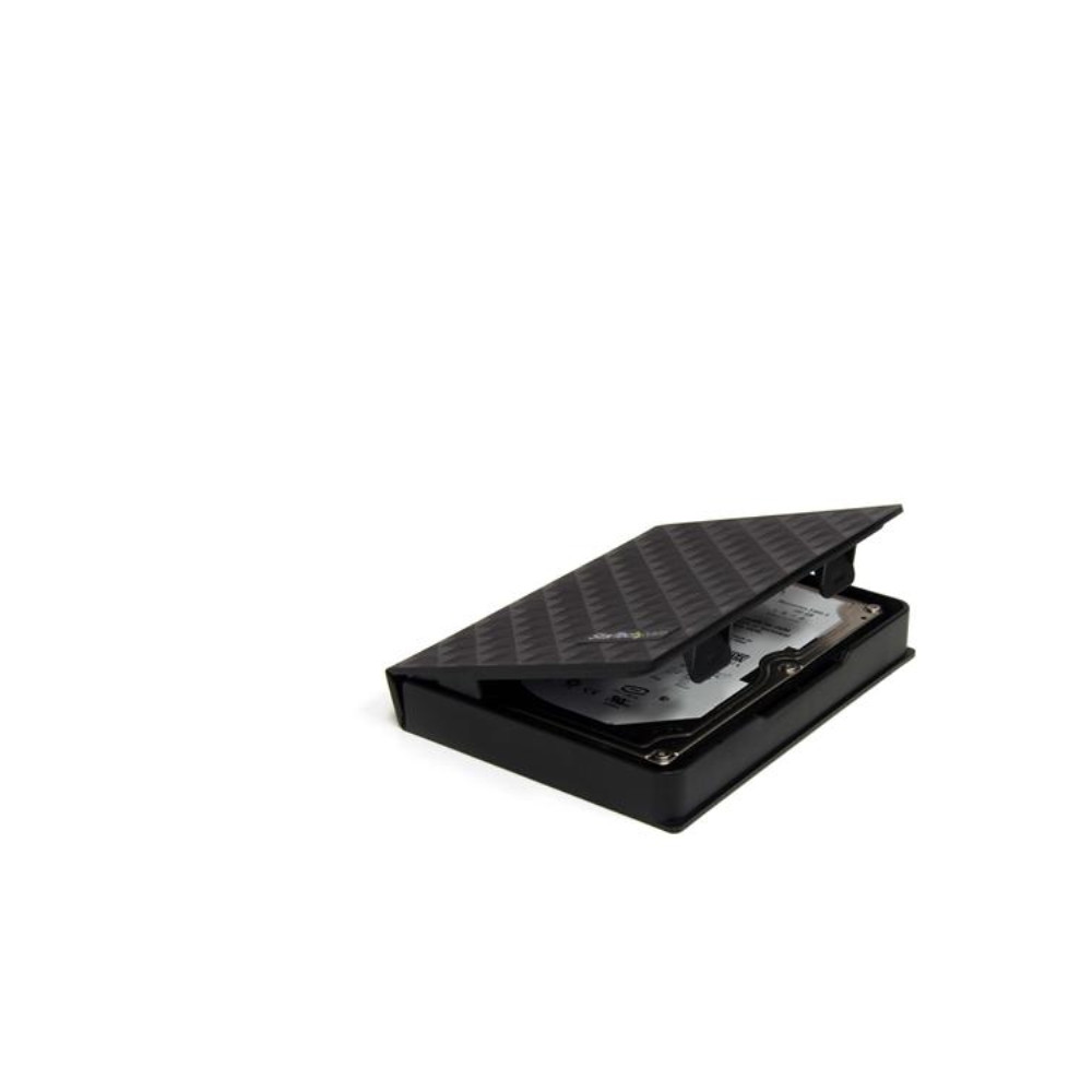 Produktbild för StarTech.com 2.5in Anti-Static Hard Drive Protector Case - Black (3pk) - 2.5 HDD protector black - 2.5 HDD protector (HDDCASE25BK) - skyddsfodral till hårddisk