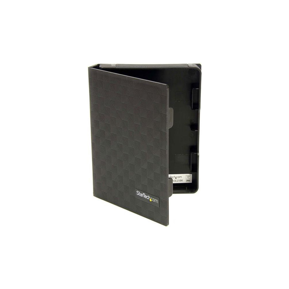 Produktbild för StarTech.com 2.5in Anti-Static Hard Drive Protector Case - Black (3pk) - 2.5 HDD protector black - 2.5 HDD protector (HDDCASE25BK) - skyddsfodral till hårddisk