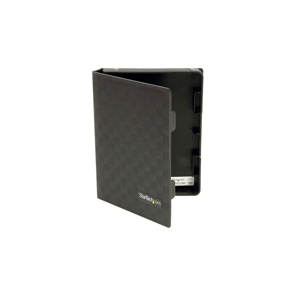 Produktbild för StarTech.com 2.5in Anti-Static Hard Drive Protector Case - Black (3pk) - 2.5 HDD protector black - 2.5 HDD protector (HDDCASE25BK) - skyddsfodral till hårddisk