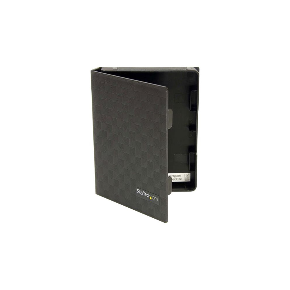 Produktbild för StarTech.com 2.5in Anti-Static Hard Drive Protector Case - Black (3pk) - 2.5 HDD protector black - 2.5 HDD protector (HDDCASE25BK) - skyddsfodral till hårddisk