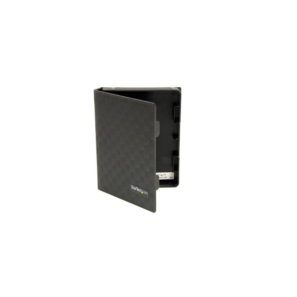 Produktbild för StarTech.com 2.5in Anti-Static Hard Drive Protector Case - Black (3pk) - 2.5 HDD protector black - 2.5 HDD protector (HDDCASE25BK) - skyddsfodral till hårddisk