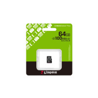 Produktbild för Kingston Canvas Select Plus - flash-minneskort - 64 GB - mikroSDXC UHS-I