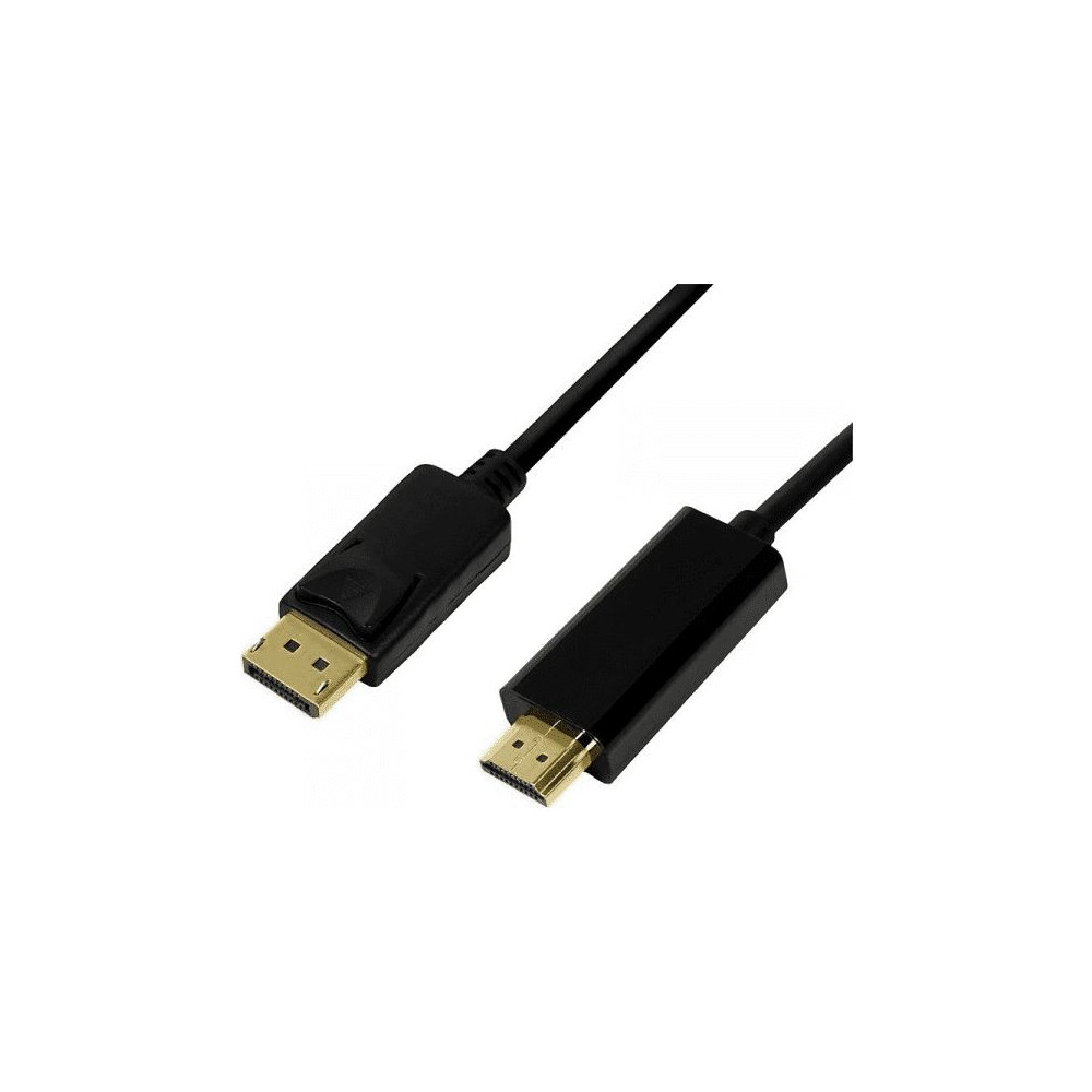 Produktbild för LogiLink adapterkabel - DisplayPort / HDMI - 1 m