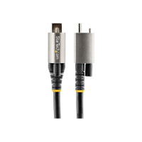 Produktbild för StarTech 50 cm toppskruvlåsande USB C-kabel 10 Gbit/s - USB 3.1/3.2 Gen 2 Type-C kabel - 100W (5A) Power Delivery-laddning, DP alt-läge - Enkel skruvlåsning - USB-C-kabel ladda/synkronisera - USB typ C-kabel - USB-C till USB-C - 50 cm