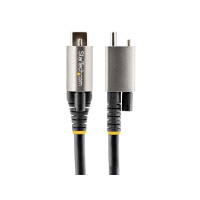 Produktbild för StarTech 50 cm toppskruvlåsande USB C-kabel 10 Gbit/s - USB 3.1/3.2 Gen 2 Type-C kabel - 100W (5A) Power Delivery-laddning, DP alt-läge - Enkel skruvlåsning - USB-C-kabel ladda/synkronisera - USB typ C-kabel - USB-C till USB-C - 50 cm