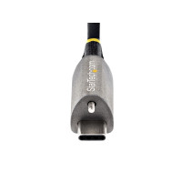 Produktbild för StarTech 50 cm toppskruvlåsande USB C-kabel 10 Gbit/s - USB 3.1/3.2 Gen 2 Type-C kabel - 100W (5A) Power Delivery-laddning, DP alt-läge - Enkel skruvlåsning - USB-C-kabel ladda/synkronisera - USB typ C-kabel - USB-C till USB-C - 50 cm