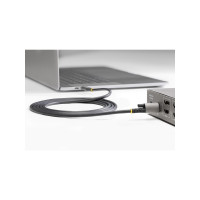 Produktbild för StarTech 50 cm toppskruvlåsande USB C-kabel 10 Gbit/s - USB 3.1/3.2 Gen 2 Type-C kabel - 100W (5A) Power Delivery-laddning, DP alt-läge - Enkel skruvlåsning - USB-C-kabel ladda/synkronisera - USB typ C-kabel - USB-C till USB-C - 50 cm