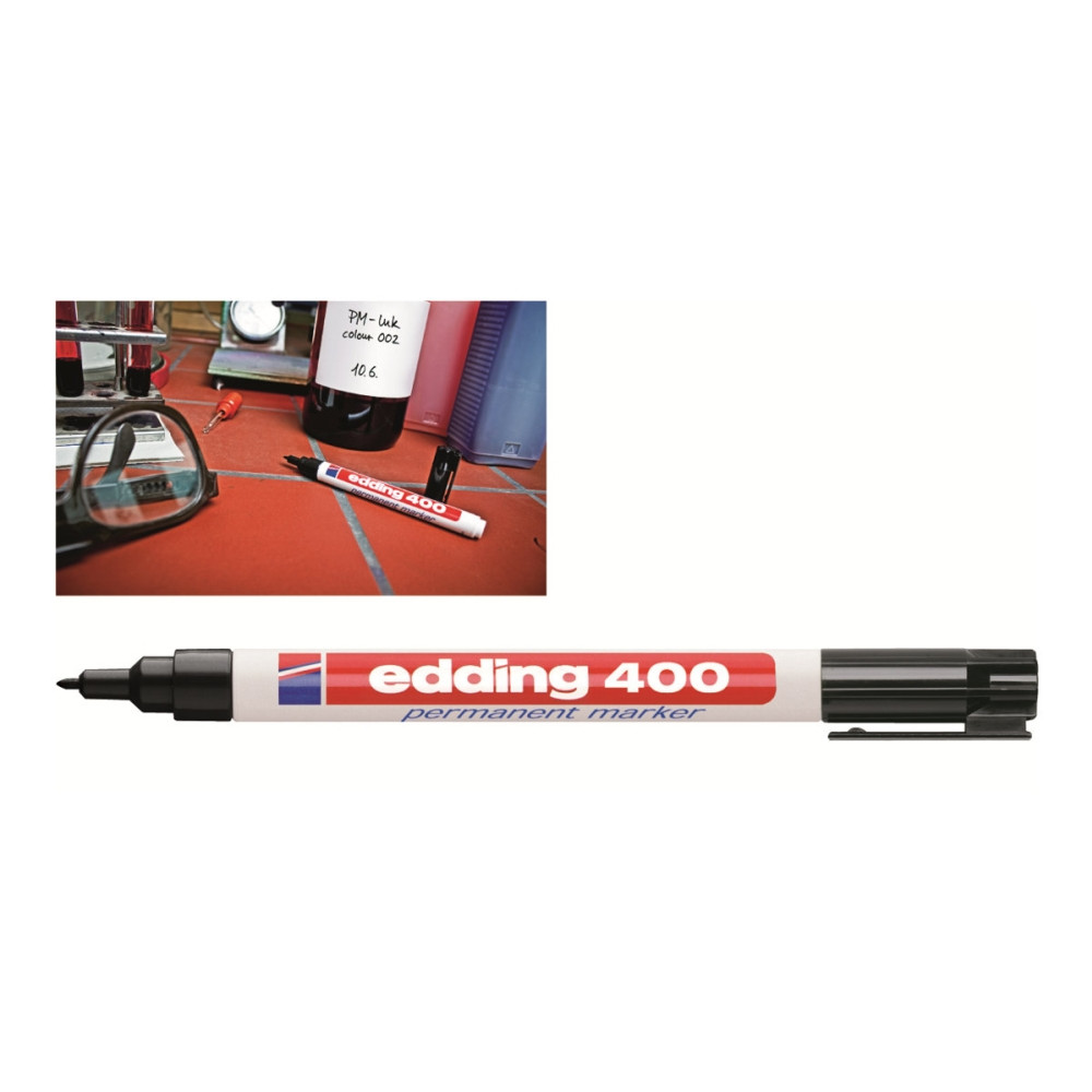 Produktbild för edding 400 - markering - svart