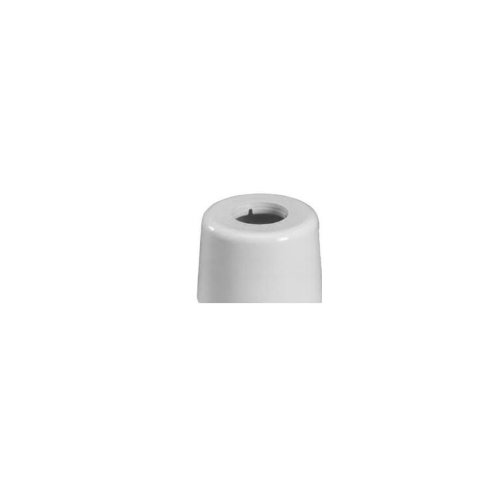 Produktbild för Purus vit plastplattset 32 mm med höjd 65 mm och bredd 95 mm