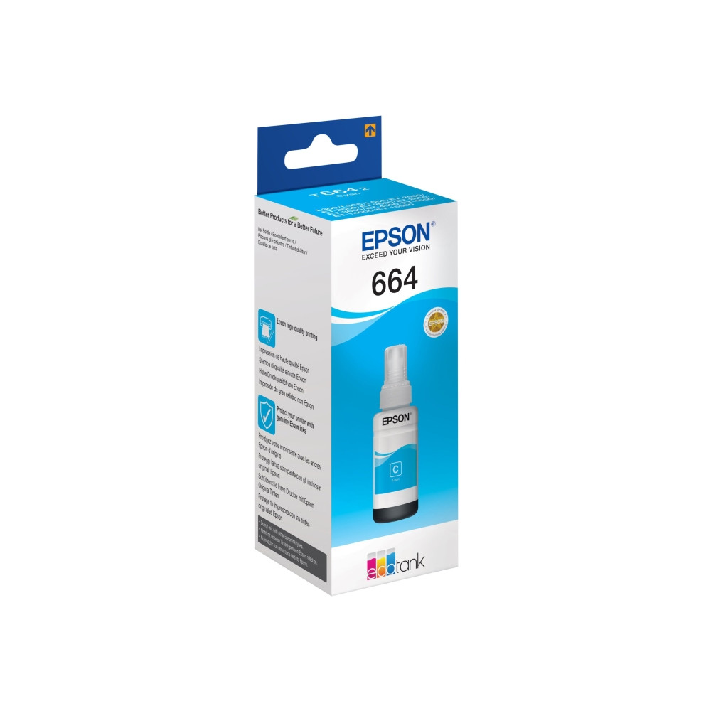 Produktbild för Epson T6642 - cyan - original - påfyllnadsbläck