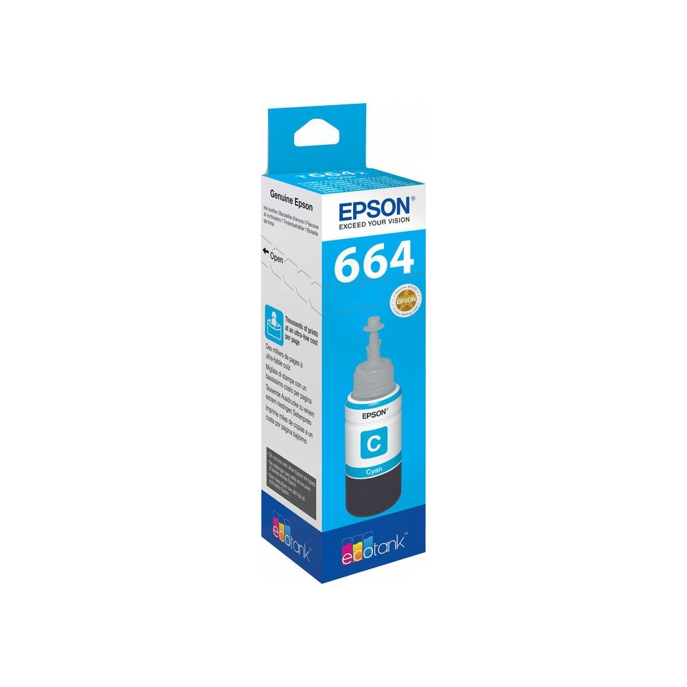 Produktbild för Epson T6642 - cyan - original - påfyllnadsbläck