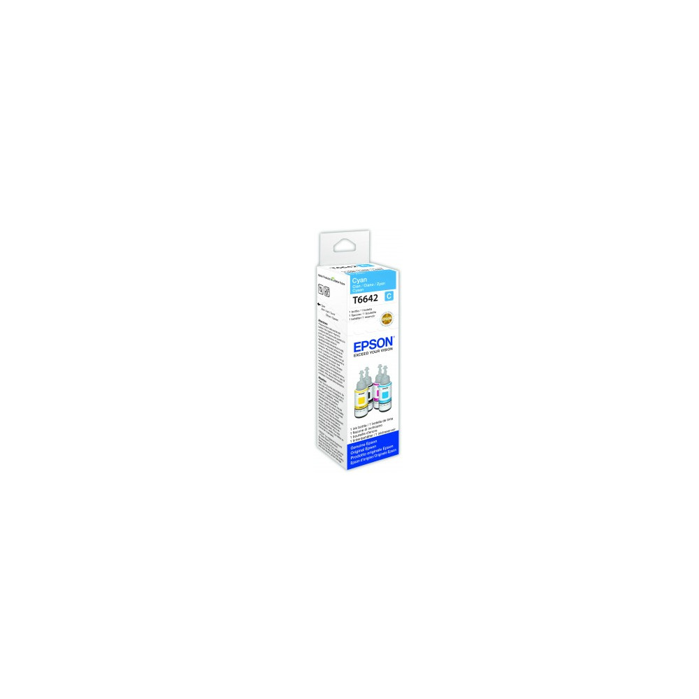 Produktbild för Epson T6642 - cyan - original - påfyllnadsbläck
