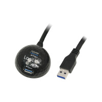 Produktbild för LogiLink - USB-förlängningskabel - USB typ A till USB typ A - 1.2 m