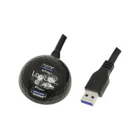 Produktbild för LogiLink - USB-förlängningskabel - USB typ A till USB typ A - 1.2 m