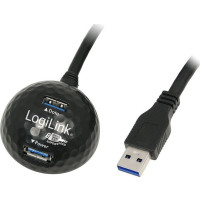Produktbild för LogiLink - USB-förlängningskabel - USB typ A till USB typ A - 1.2 m