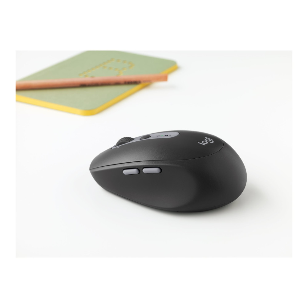 Produktbild för Logitech M590 Silent - mus - Bluetooth, 2.4 GHz - grafitton