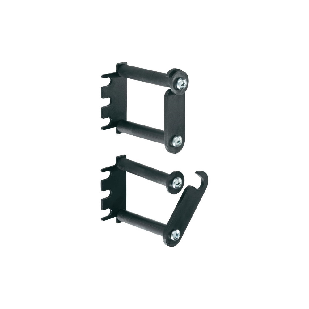 Produktbild för Rittal DK Cable Routing Bar - kabelhållarsats för rack - 1U