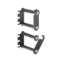Produktbild för Rittal DK Cable Routing Bar - kabelhållarsats för rack - 1U