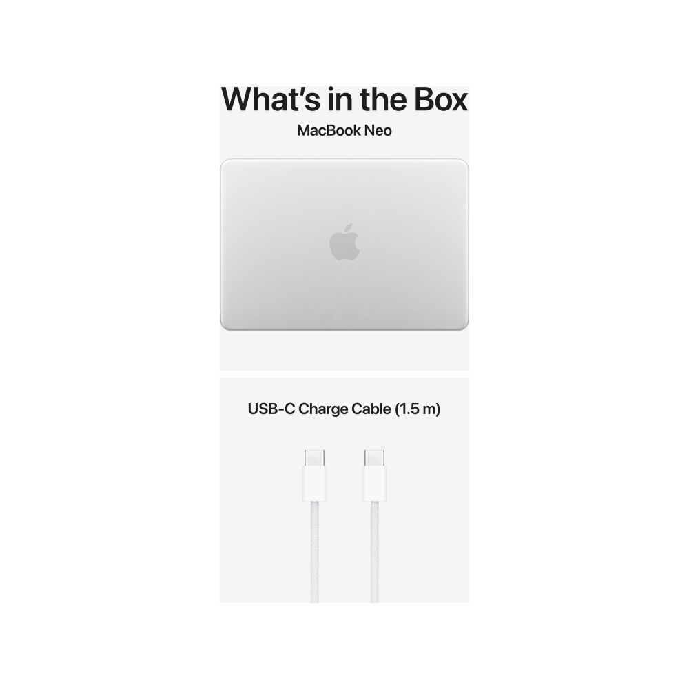 Produktbild för Apple MacBook Neo 13 A18 Pro 8/256GB (2026) Citrus