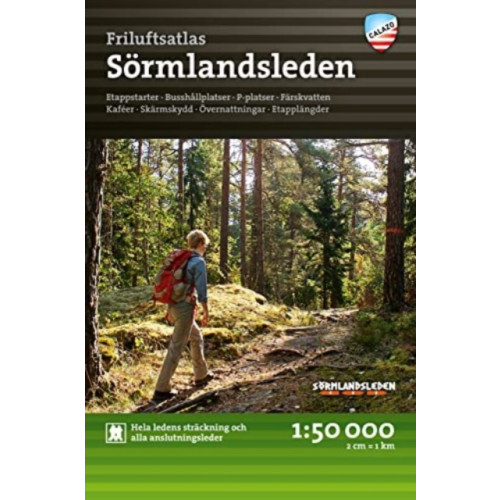 Calazo Forlag Sormlandsleden - Friluftsatlas (häftad)
