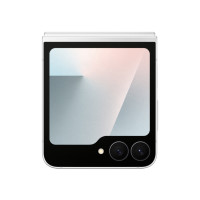 Produktbild för Samsung Galaxy Z Flip7 FE - vit - 5G pekskärmsmobil - 256 GB - GSM