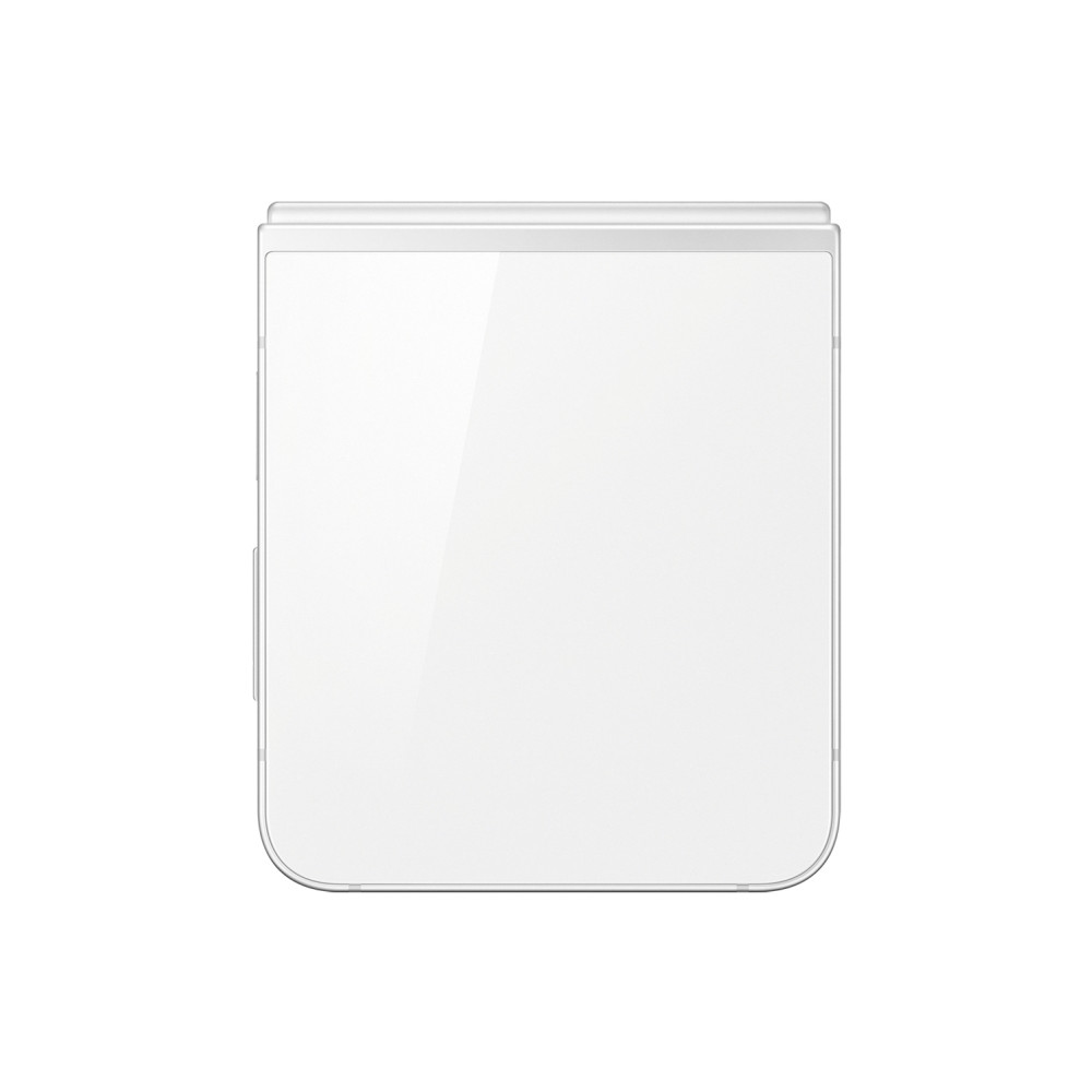Produktbild för Samsung Galaxy Z Flip7 FE - vit - 5G pekskärmsmobil - 256 GB - GSM