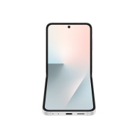 Produktbild för Samsung Galaxy Z Flip7 FE - vit - 5G pekskärmsmobil - 256 GB - GSM