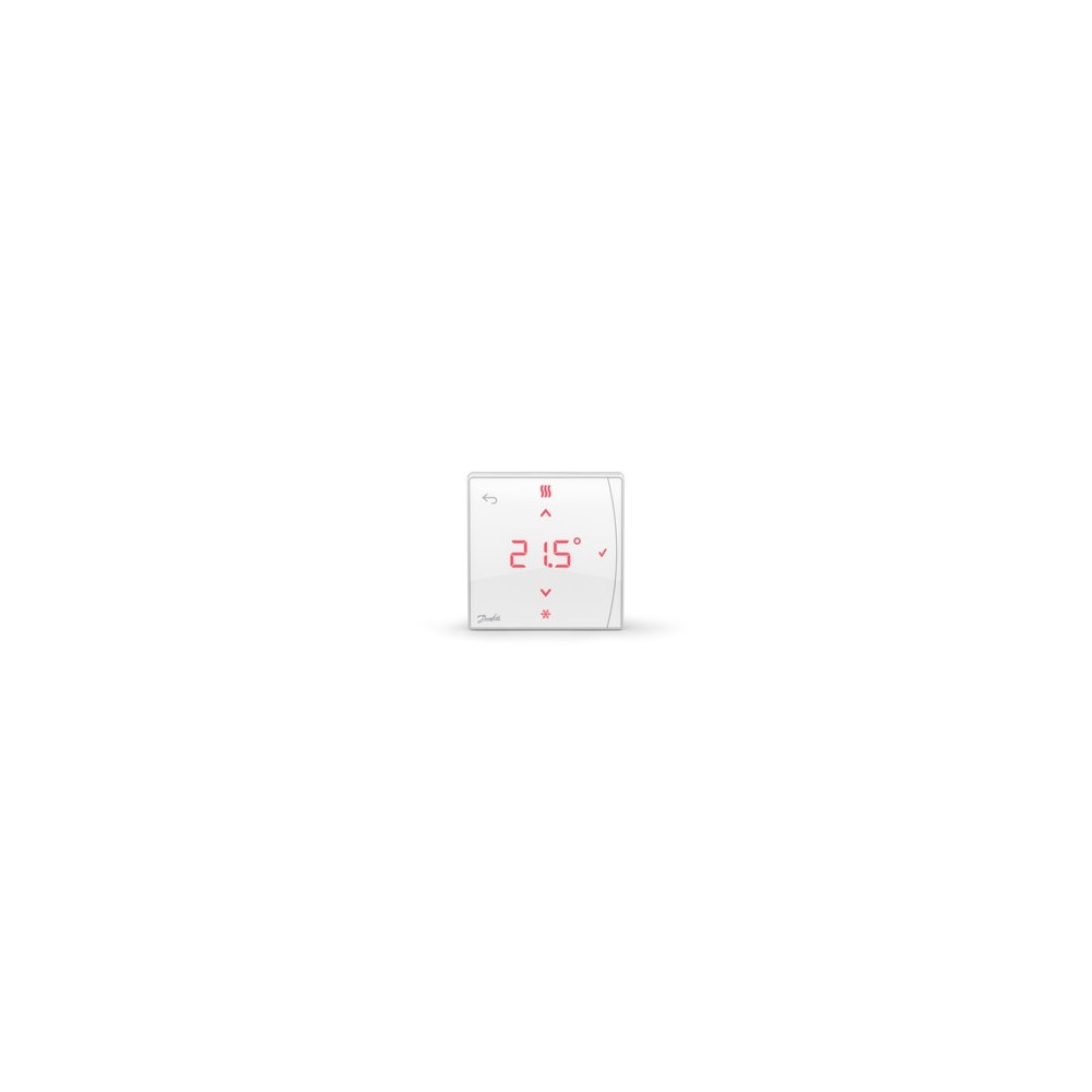 Produktbild för Danfoss Icon2 RT trådlös rumtermostat m/display och infraröd...