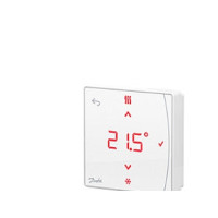 Produktbild för Danfoss Icon2 RT trådlös rumtermostat m/display och infraröd...