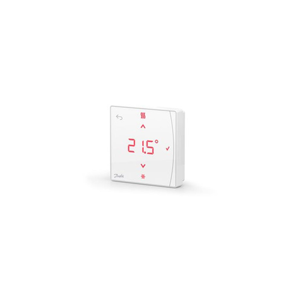 Produktbild för Danfoss Icon2 RT trådlös rumtermostat m/display och infraröd...