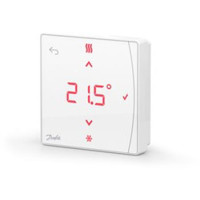 Produktbild för Danfoss Icon2 RT trådlös rumtermostat m/display och infraröd...