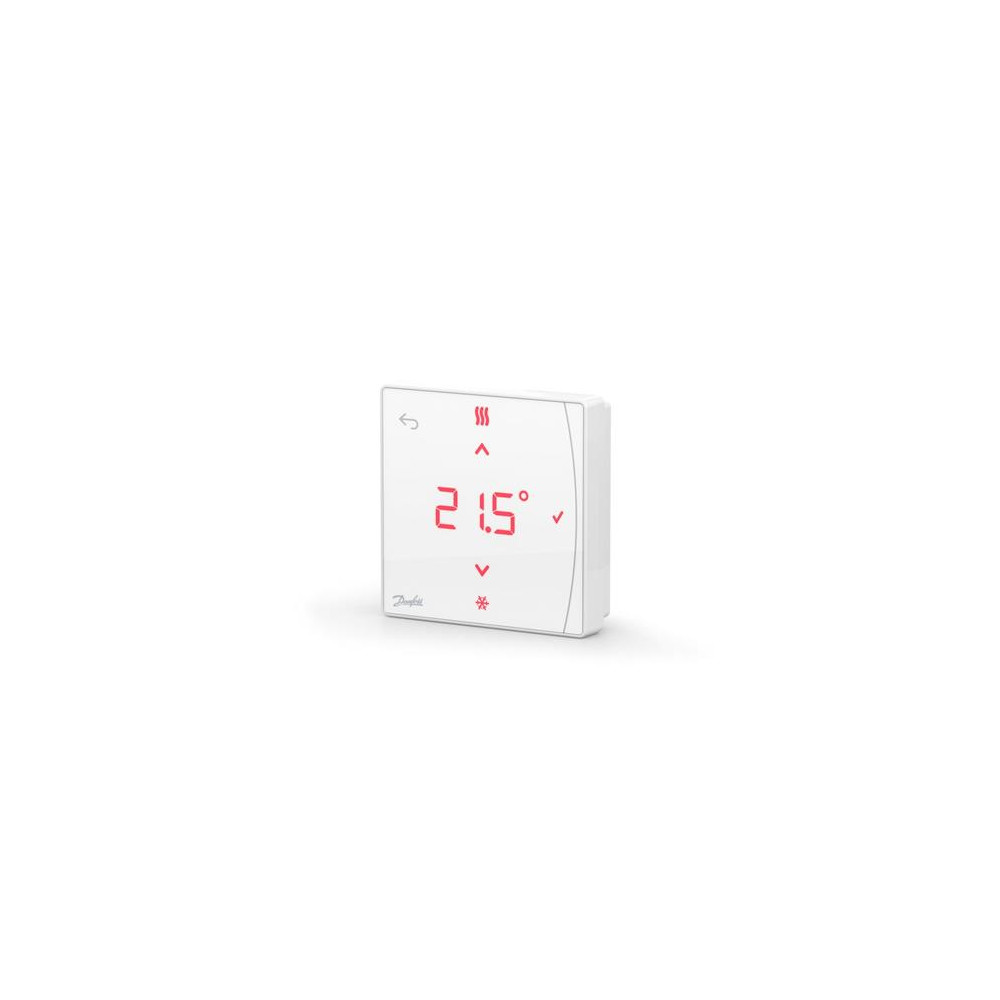 Produktbild för Danfoss Icon2 RT trådlös rumtermostat m/display och infraröd...