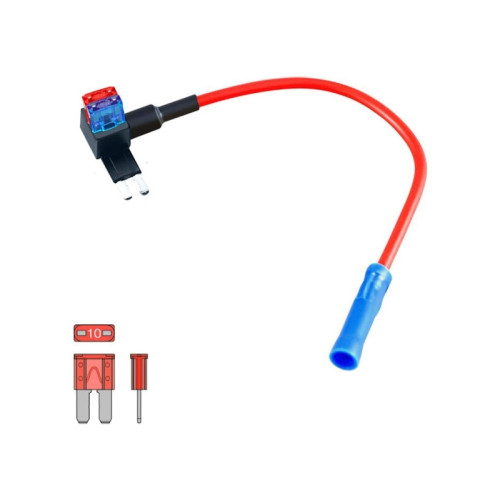 AMPIRE Electronics Ampire anslutning för MICRO2-säkring 10A (ACZ)