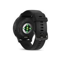 Produktbild för Garmin Venu 3 - svart fiberförstärkt polymer - smart klocka med band - 8 GB